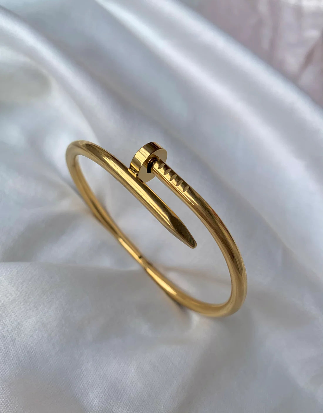 Stainless Steel Nail Bangle