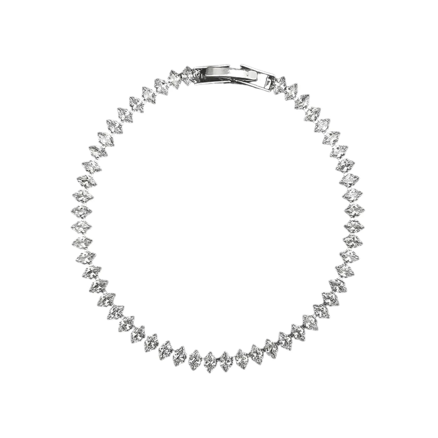 Tennis Silver Bracelet