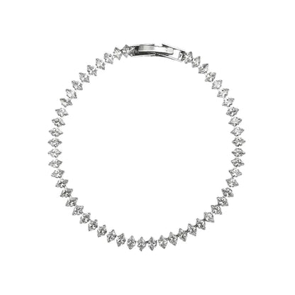 Tennis Silver Bracelet