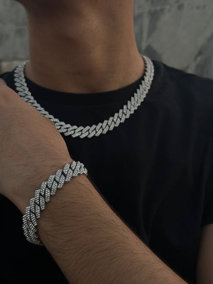 Crystal Necklace and bracelet