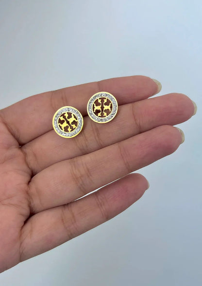 Tory studs earrings