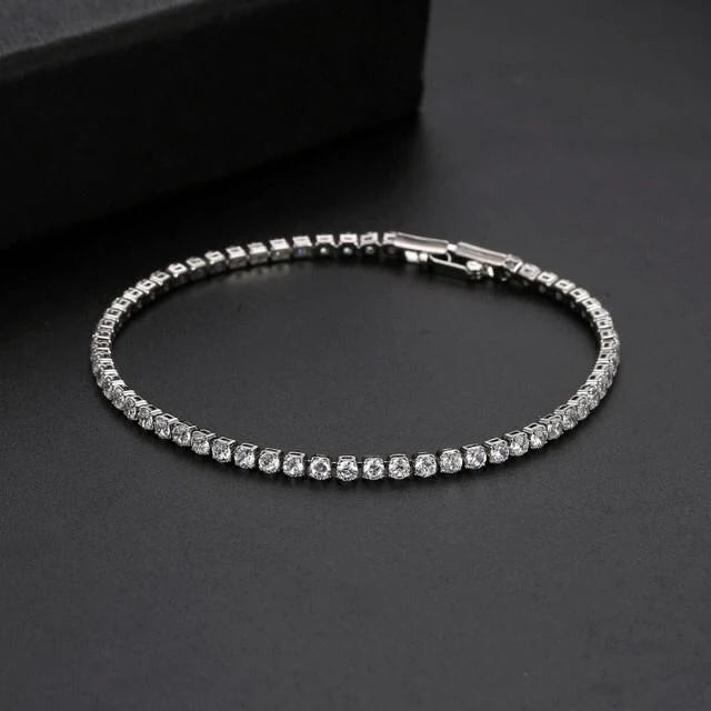 Tennis Silver Bracelet